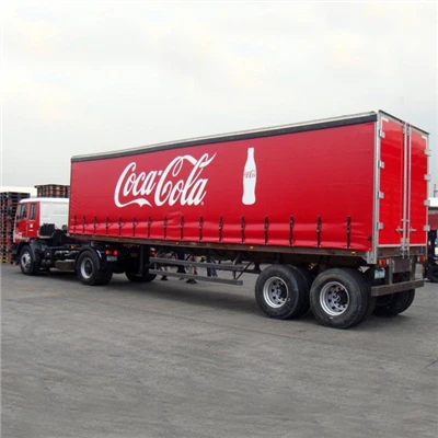 Cuirtíní Taobh Leantóir Truck PVC
